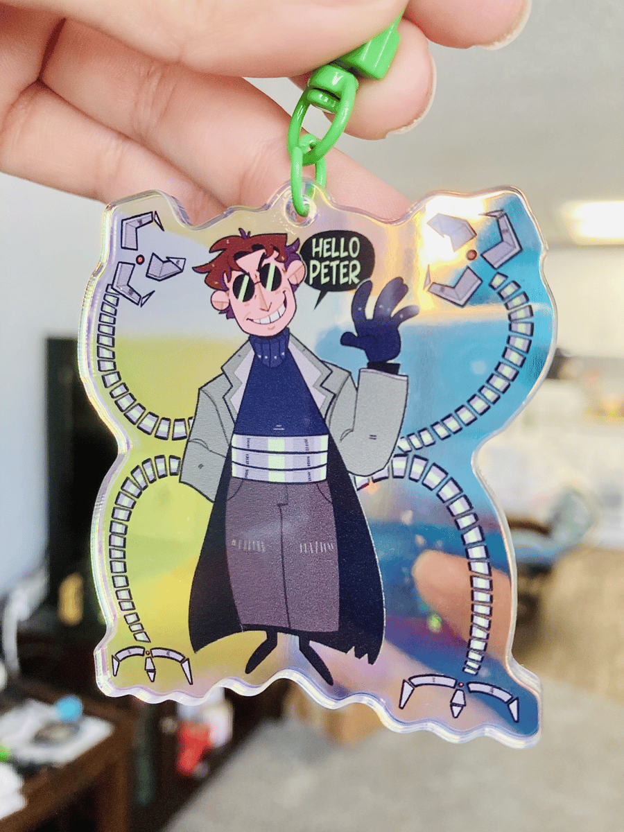 DOC OCK HOLO KEYCHAIN [PREORDER] | RadJinja Shop